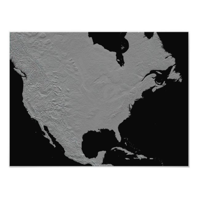 Stereoscopic view of North America Photo Print (Front)