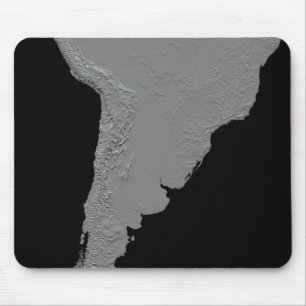 Stereoscopic view of South America Mouse Mat