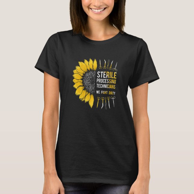 Sterile Processing Technician Fight Tech 2 T-Shirt (Front)