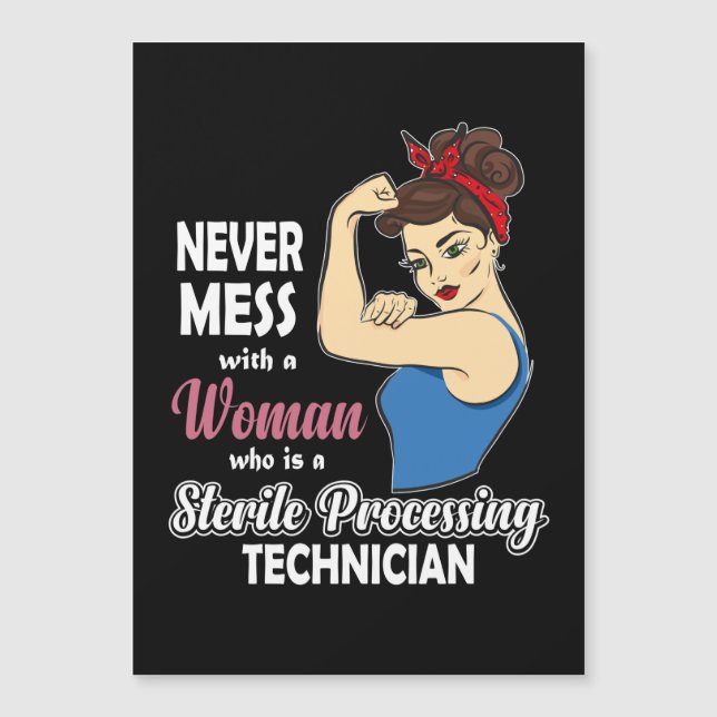 Sterile Processing Technician Gift Women Autoclave (Front)