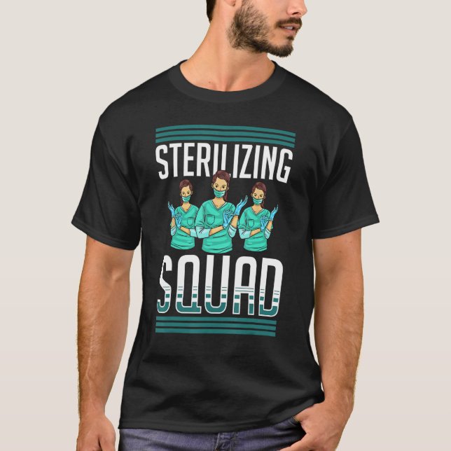 Sterile Processing Technician Instruments Tech Cer T-Shirt (Front)