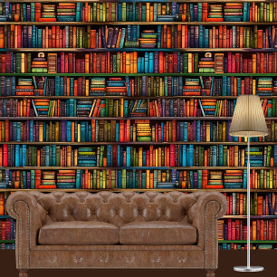 Sterling Hall Bookshelves Wallpaper