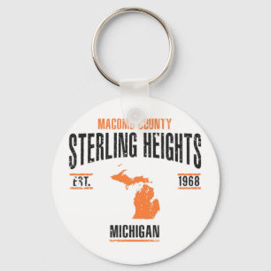 Sterling Heights Key Ring