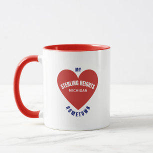 Sterling Heights Michigan Hometown Coffee Mug