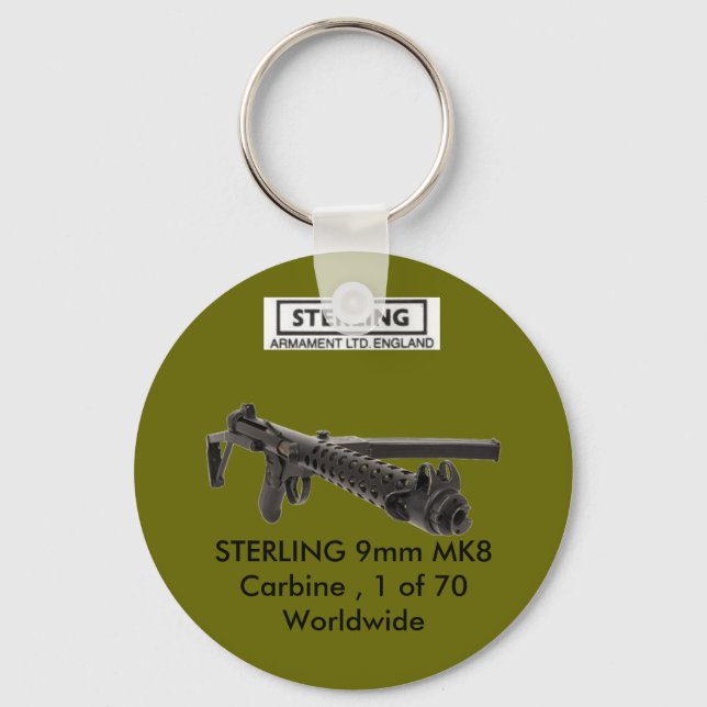 STERLING MK8 Carbine Key Ring (Front)