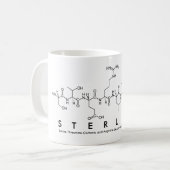 Sterling peptide name mug (Front Left)