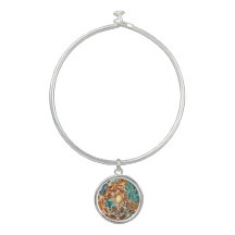 Sterling Silver Abstract Sun Bracelet by Joya Eve