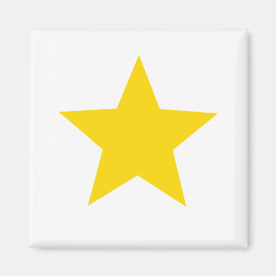 Stern Gold Gelb Magnet