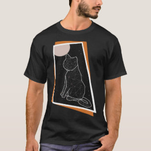 Sternbild Cats Constellation Cat Mum Cat Cat T-Shirt