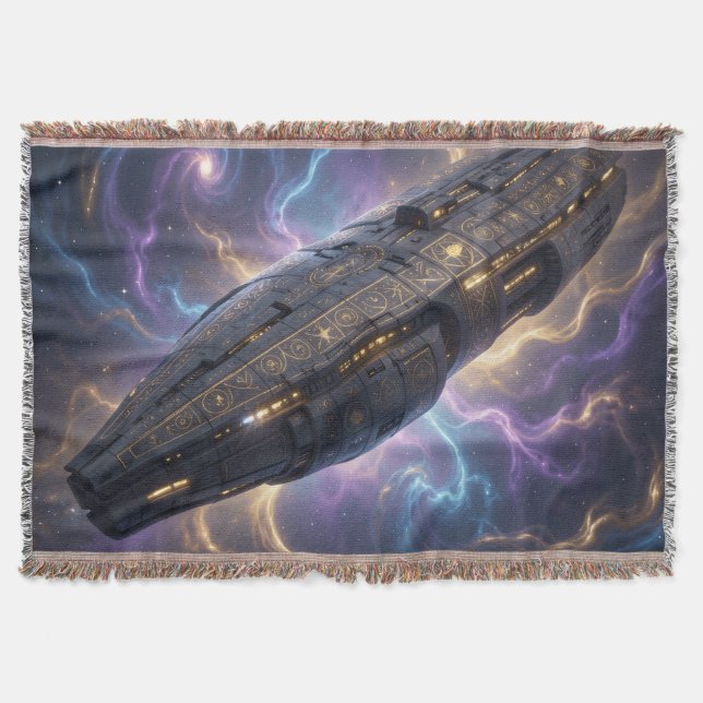Sternenpfad – Reise durch das Universum´11 Throw Blanket (Front)