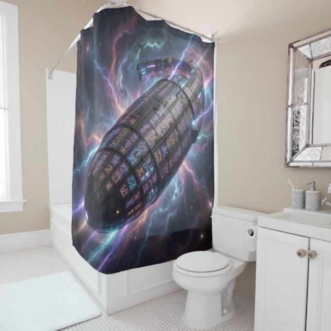 Sternenpfad – Reise durch das Universum´13 Shower Curtain (In Situ)