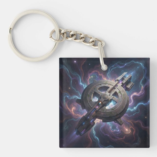 Sternenpfad – Reise durch das Universum´14 Key Ring (Front)