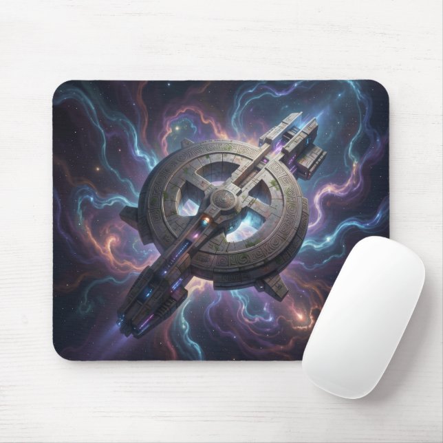 Sternenpfad – Reise durch das Universum´14 Mouse Mat (With Mouse)