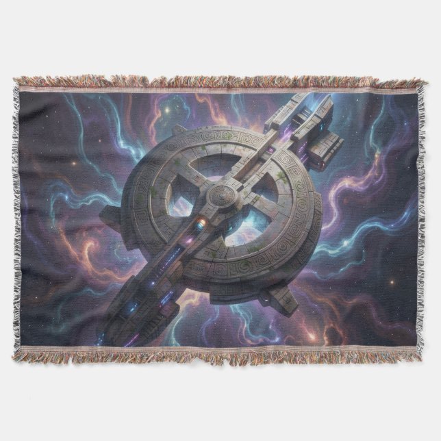 Sternenpfad – Reise durch das Universum´14 Throw Blanket (Front)