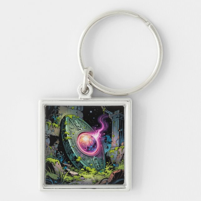 Sternenpfad – Reise durch das Universum´1 Key Ring (Front)
