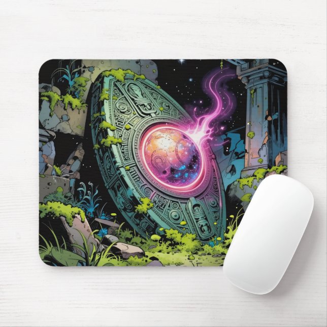 Sternenpfad – Reise durch das Universum´1 Mouse Mat (With Mouse)