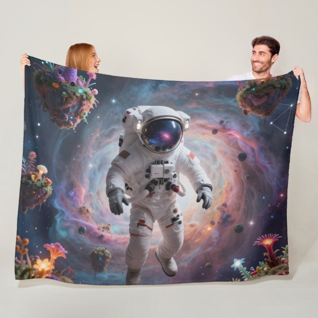 Sternenpfad – Reise durch das Universum´2 Fleece Blanket (In Situ)