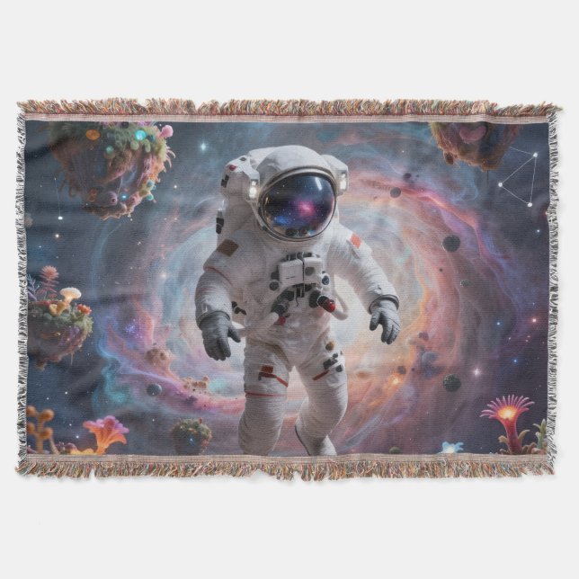 Sternenpfad – Reise durch das Universum´2 Throw Blanket (Front)