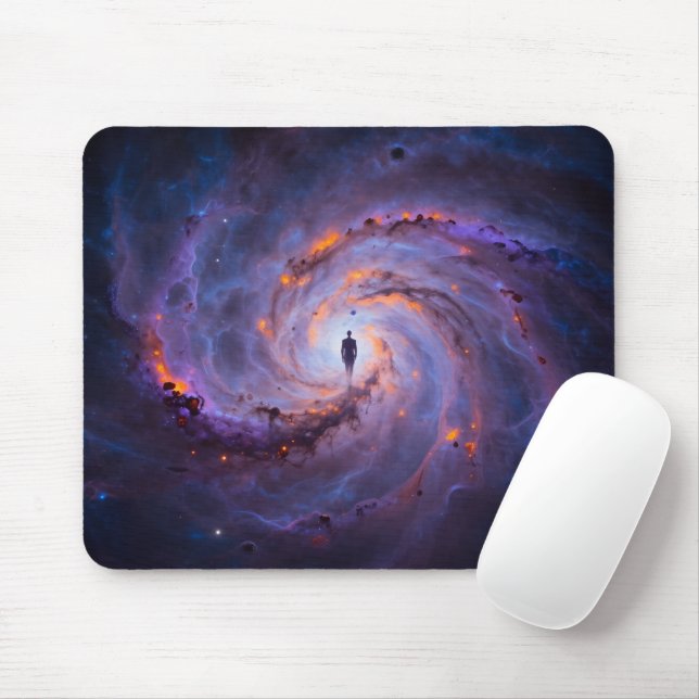 Sternenpfad – Reise durch das Universum´3 Mouse Mat (With Mouse)