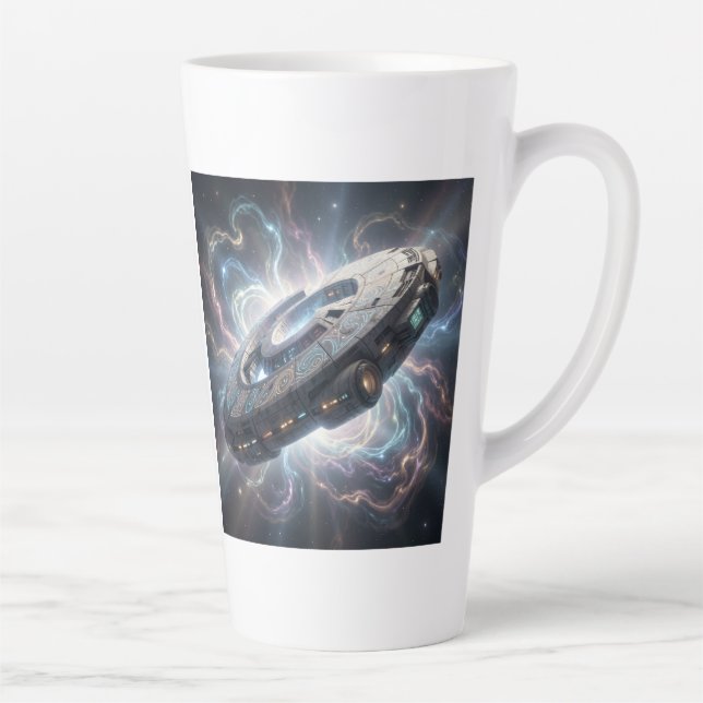 Sternenpfad – Reise durch das Universum´8 Latte Mug (Right)
