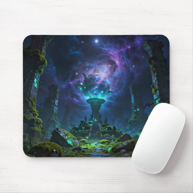 Sternenpfad – Reise durch das Universum Mouse Mat (With Mouse)