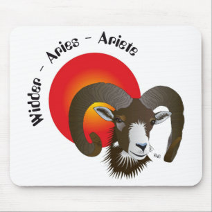 Sternzeichen Widder Mauspad Mouse Mat