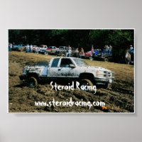 Steroid Racing Poster