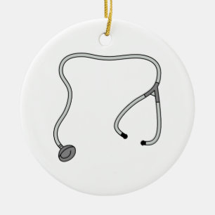 Stethoscope Ceramic Tree Decoration