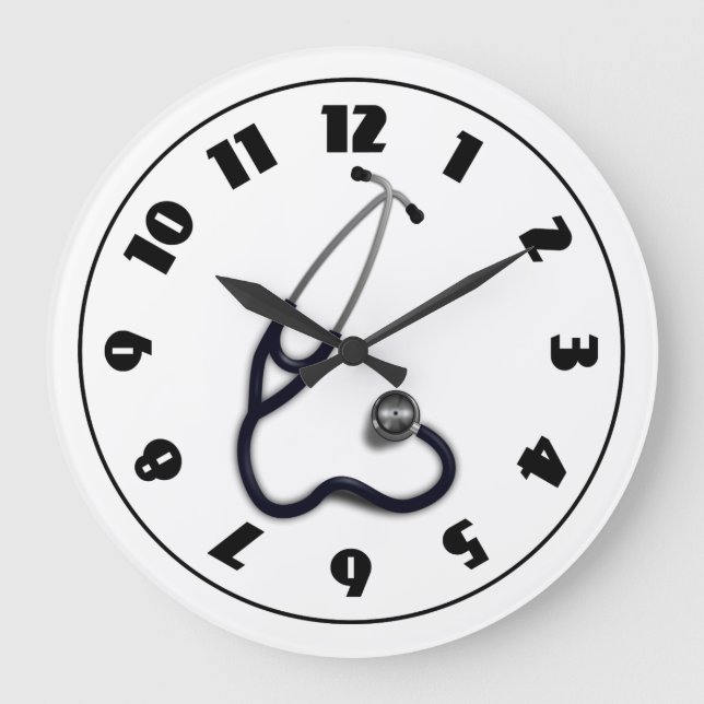 Stethoscope Clock (Front)