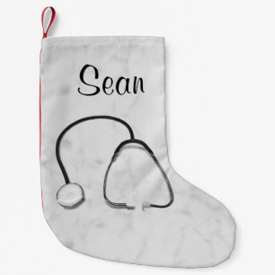 Stethoscope Doctors Nurses Christmas Stocking