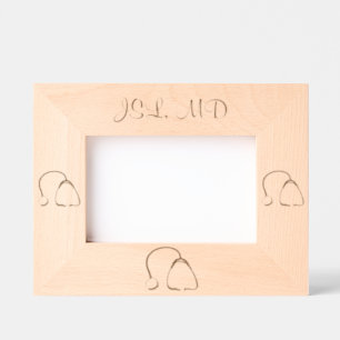 Stethoscope Doctors Nurses Healthcare Laser Etched Frames