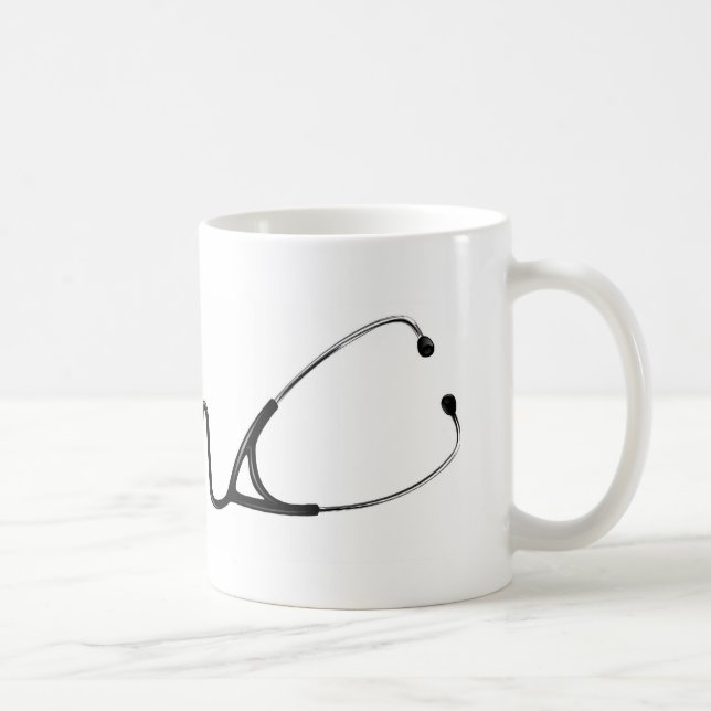 Stethoscope EKG Mug (Right)
