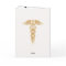 Stethoscope & Gold Caduceus Doctor Congratulations
