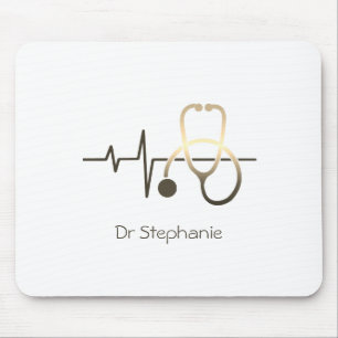 Stethoscope Heartbeat Medical Mouse Mat