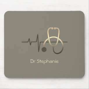 Stethoscope Heartbeat Medical Mouse Mat