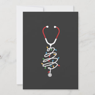 Stethoscope Medical Supplies Christmas Tree Lights Announcement