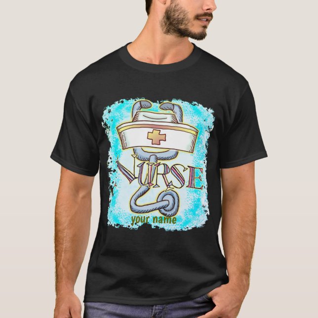 Stethoscope nurse  T-Shirt (Front)