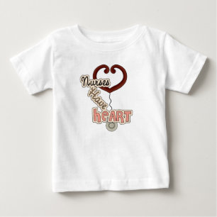 Stethoscope Nurses Have Heart T-shirts and GIfts