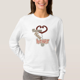 Stethoscope Nurses Have Heart T-shirts and GIfts