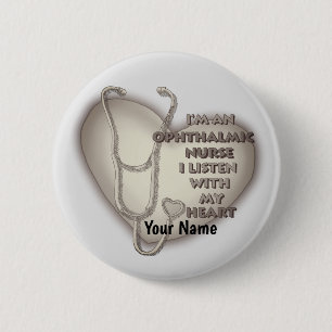 Stethoscope Ophthalmic Nurse  pin