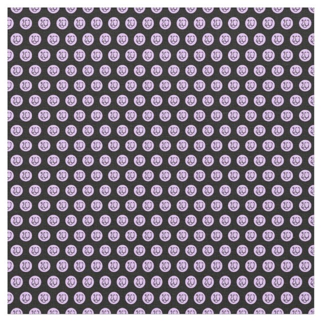 Stethoscope Pattern Healthcare Themed CUSTOM COLOR Fabric (Close Up)