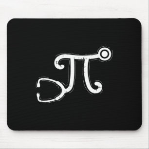 Stethoscope Pi Day Cool Math Symbols Registered Nu Mouse Mat