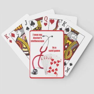 Stethoscope Playing Cards