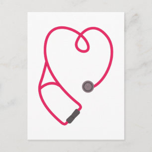 Stethoscope Postcard