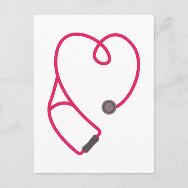 Stethoscope Postcard (Front)