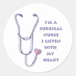 Stethoscope Surgical Nurse  sticker