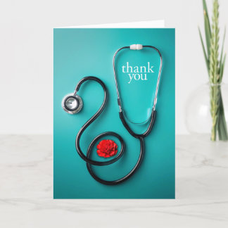 Stethoscope Thank You Card