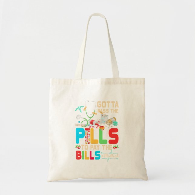 Stethoscope  tote bag (Front)