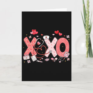 Stethoscope Valentine For Nurse Xoxo Nurse Valenti Card