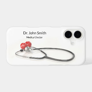 Stethoscope with Heart Medical Care & Healthcare